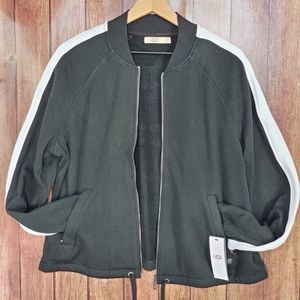 NWT UGG black zipper sweater